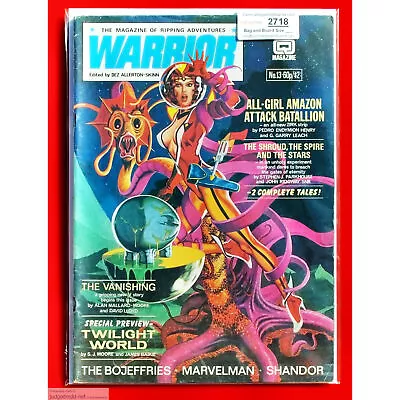 Buy Warrior # 13  1st Print Marvel Man Magazine Comic UK (Lot 2718 • 13.49£