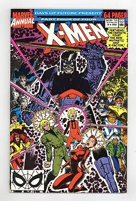 Buy Uncanny X-Men Annual #14 FN/VF 7.0 1990 1st App. Gambit (cameo) • 38.92£