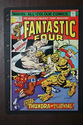 Buy Marvel Comics. FANTASTIC FOUR. Number 151. October 1975 Issue • 5£