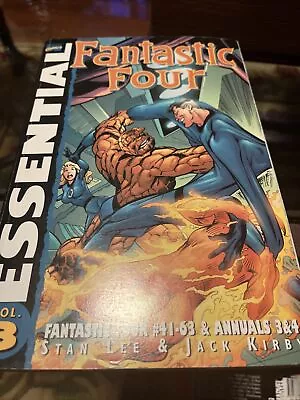 Buy Essential Fantastic Four Vol.3 #41-63 & Annuals 3 & 4 SC 2001 1st Printing TPB • 9.53£