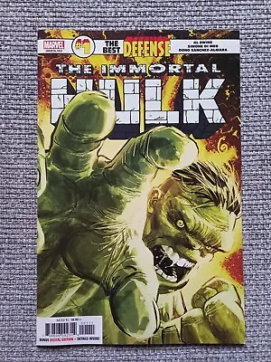 Buy Marvel Comics Immortal Hulk: The Best Defense Vol 1 #1 • 6.95£