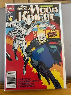 Buy Marc Spector: Moon Knight 25, Ghost Rider, Marvel Comics, April 1991, • 9.99£