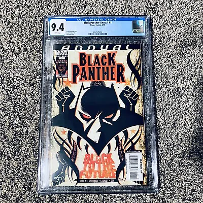 Buy BLACK PANTHER ANNUAL #1 Marvel Comics 2008 CGC 9.4 1st Shuri As Black Panther • 63.55£