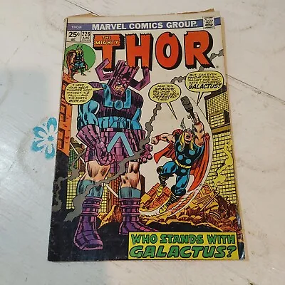 Buy Vintage Marvel Comics: The Mighty Thor Comic Book #226 1974 • 15.01£