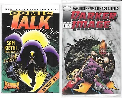 Buy Comics Talk #1 Fn/FN+ & Darker Image NM Sealed 1993 HTF 1st App Maxx Sam Kieth • 23.78£