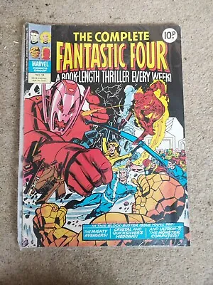 Buy Vintage Marvel Complete Fantastic Four Comic No 18 Jan 25th 1978 • 3.49£