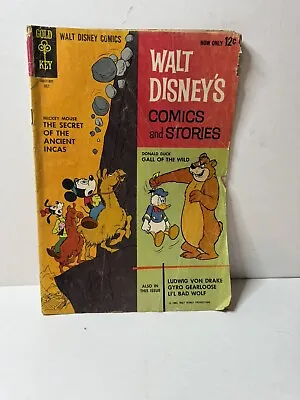 Buy Walt Disney's Comics And Stories #274 FN (Gold Key,1963) Mickey Mouse & Donald! • 2.36£