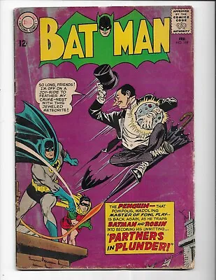 Buy Batman 169 - Vg+ 4.5 - 2nd Silver Age Appearance Of The Penguin - Robin (1965) • 63.25£