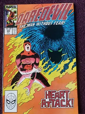 Buy Comics: DAREDEVIL 254 IST APPEARANCE TYPHOID MARY 1988 • 45£