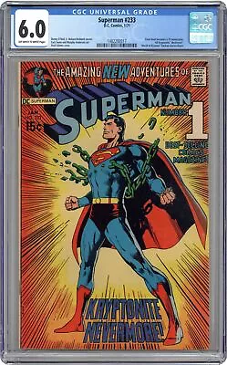 Buy Superman #233 CGC 6.0 1971 1482292017 • 281.23£