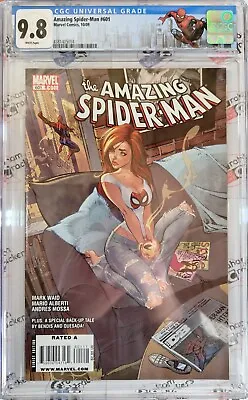 Buy Amazing Spider-Man #601 CGC 9.8 Classic J. Scott Campbell Cover • 648.75£