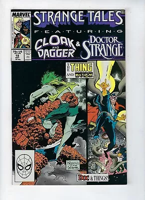 Buy STRANGE TALES Vol.2 # 19 (CLOAK And DAGGER & DOCTOR STRANGE, Oct 1988) VF+ • 3.95£