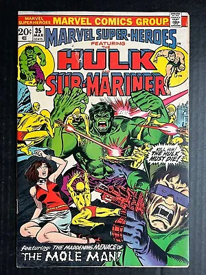 Buy MARVEL SUPER HEROES #35 March 1973 Reprint Tales To Astonish #80 • 6.31£