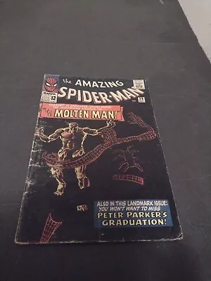 Buy Amazing Spider-Man #28  Origin & 1st App. Molten Man Marvel Comic 1965  DITKO VG • 67.16£