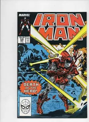 Buy IRON MAN #230, NM- Tony Stark, Death, 1968 1988, More IM In Store, Marvel • 23.70£