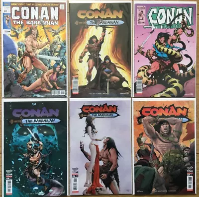 Buy Conan The Barbarian (6 Issues) #1 / 2 / 3 / 4/ 6 / 7 - 2023 Titan Comics • 24£