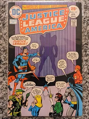 Buy Justice League Of America #117 (1975 DC Comics) Superman Batman Hawkman Flash • 3.94£
