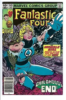 Buy Fantastic Four #245 FN/VF 1982 NEWSSTAND 1st Avatar/Franklin Richards :) • 7.19£