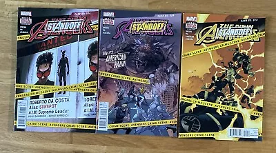 Buy The New Avengers Standoff Case No. 008 009 010 ( 8 9 10) Marvel Comics • 7.99£