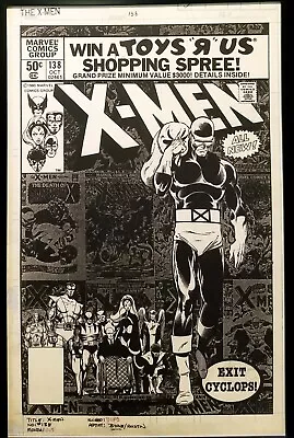 Buy Uncanny X-Men #138 By John Byrne 11x17 FRAMED Original Art Poster Marvel Comics • 47.35£