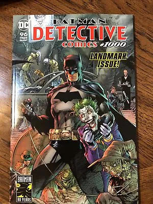 Buy Detective Comics #1000: Artist: Jim Lee & Doug Mahnke. Landmark Issue. Batman • 15.77£