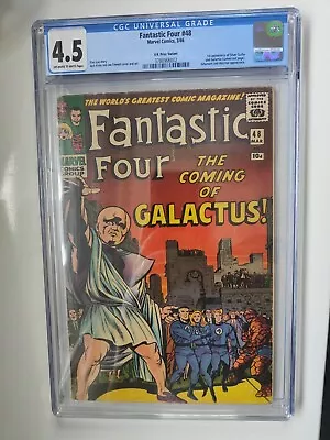 Buy Fantastic Four 48 1966 CGC 4.5 - OW/W Pence • 1,200£