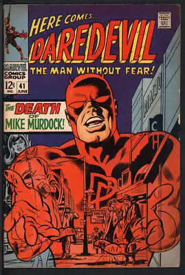 Buy Daredevil #41 4.0 // Death Of Mike Murdock Marvel Comics 1968 • 22.16£