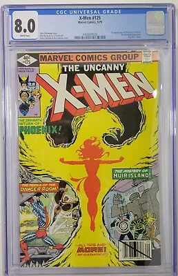 Buy Uncanny X-Men #125 CGC Grade 8.0 1st App Mutant X(Proteus) Magneto Cameo 1979 • 59.96£