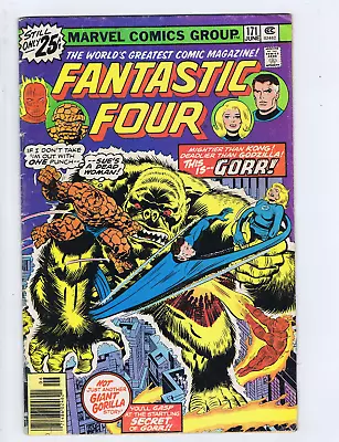 Buy Fantastic Four #171  Marvel 1976 Death Is A Golden Gorilla ! • 10.54£