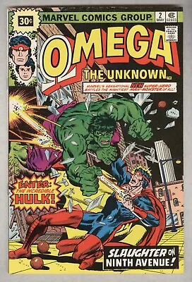 Buy Omega The Unknown #2 May 1976 VG/FN 30 Cent Variant • 19.14£