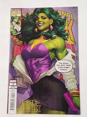 Buy She-Hulk 1 Artgerm Variant Marvel Comics 1st Print 2022 Disney+ Series! NM • 10.25£