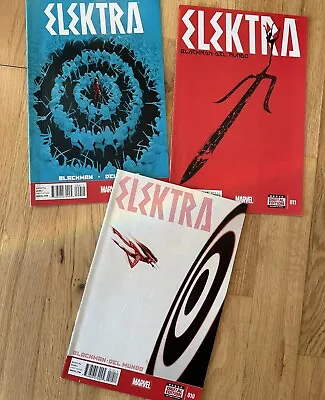 Buy Elektra 9 10 11 Marvel Now!  2014 Marvel Comics • 8£