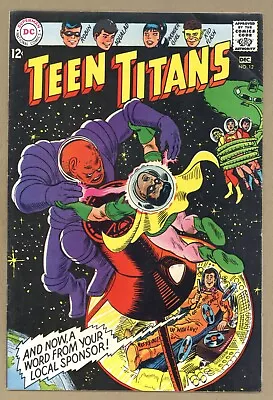 Buy Teen Titans 12 (FN+) SPACE! Robin! AQUALAD! Kid Flash! WONDER GIRL 1967 DC X680 • 16.94£