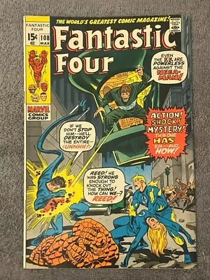 Buy Fantastic Four #108 (RAW 7.5 MARVEL 1971) Stan Lee & Romita. Annihilus Nega-Man • 79.06£
