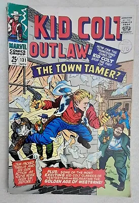 Buy Marvel  Comics Kid Colt Outlaw - Vol 1  No. 131 November  1966 • 4£