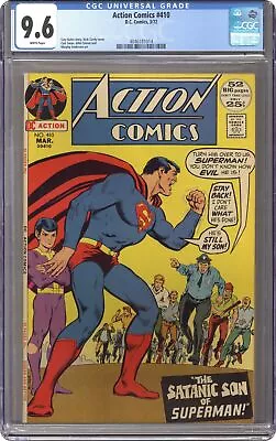 Buy Action Comics #410 CGC 9.6 1972 4046181014 • 138.36£