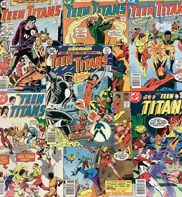 Buy Teen Titans #44 45 46 47 49 50 51 52 Comic Book Lot Robin 1st App Bumblebee • 24.10£