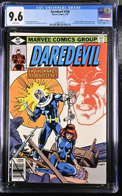 Buy Daredevil #160 Cgc 9.6 White Pages // Frank Miller Cover Marvel Comics 1979 • 134.57£