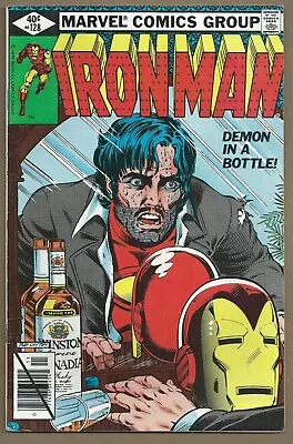 Buy 🔥iron Man #128*marvel, 1979*classic Demon In A Bottle Alcoholism Story*fn* • 74.89£