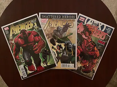 Buy Avengers #7 #20 #28 (Marvel 2011-12) Red Hulk Walt Simonson Brian Michael Bendis • 8.69£