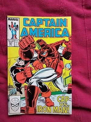 Buy Captain America 341 Marvel Comic • 29.99£