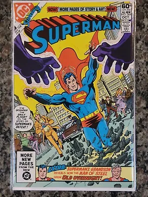 Buy SUPERMAN #364, NM- (9.0), 1981, Lex Luthor (Flashback Only) (1st App), See 8 Pic • 7.09£