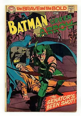 Buy Brave And The Bold #85 VG+ 4.5 1969 1st App. New Green Arrow Costume • 64.83£