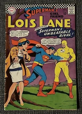 Buy SUPERMAN'S GIRLFRIEND LOIS LANE #74 1st Bizarro Flash  JLA Cameo  VG • 11.84£