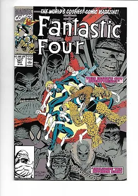 Buy Fantastic Four #347 -vfn Still Has Advert Insert • 4.99£
