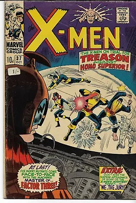 Buy X-MEN (1963) #37 Back Issue VG (4.0) 1st Mutant Master Bagged Boarded • 19.99£