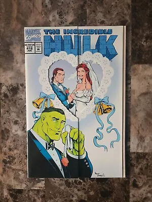 Buy The Incredible Hulk #418 - Gatefold Wedding Cover - 1994 Gary Frank 1st Talos • 2.38£