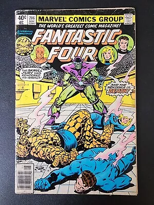 Buy Marvel Comics Fantastic Four #206 May 1979 1st App Empress R'Kill • 3.16£
