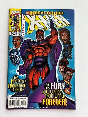 Buy Uncanny X-Men #366, Vol. 1 - The Magneto War Pt. 1 (Marvel Comics, 1999) VF/VF+ • 2.17£