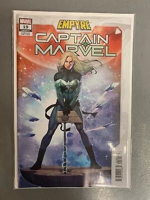 Buy Captain Marvel #19 Olivetti Empyre Variant Cover | Marvel Comics • 25£